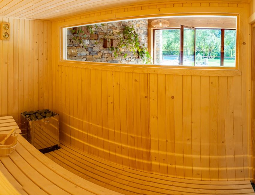 Sauna czynna codziennie w cenie pobytu.